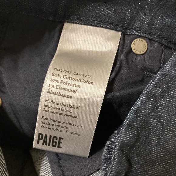 PAIGE | Women’s Denim Dark Wash Bootcut Jeans - Picture 8 of 13